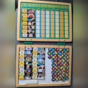 Melissa & Doug Magnetic Responsibility Chart With Magnets